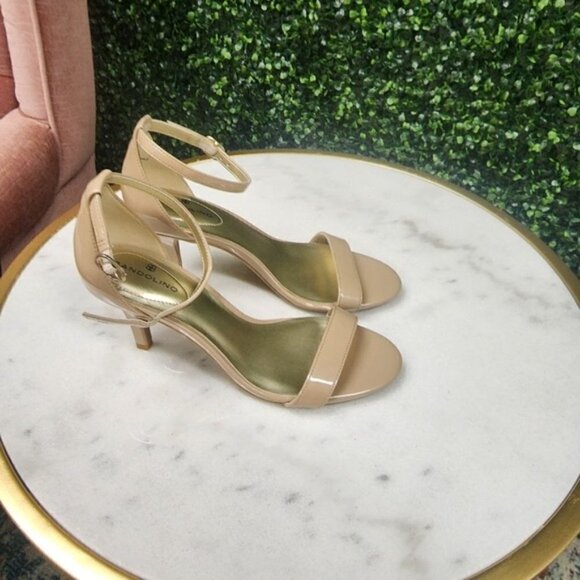 Bandolino Madia Women's Open Toe Dress Sandals Natural Nude 6.5M - Picture 5 of 8